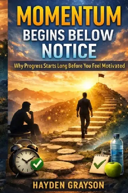 Momentum Begins Below Notice: Why Progress Starts Long Before You Feel Motivated by Hayden Grayson