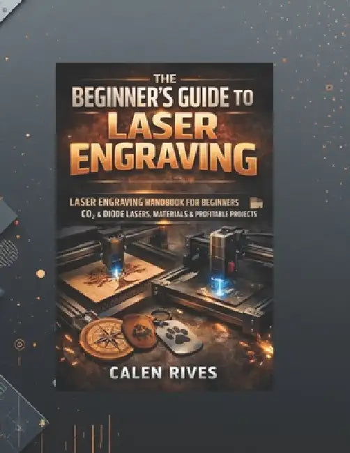 The Beginner's Guide to Laser Engraving: laser Engraving Handbook for Beginners, CO₂ & Diode Lasers, Materials & Profitable Projects by Calen Rives