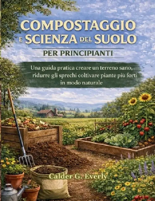 Compostaggio E Scienza del Suolo Per Principianti: Una guida pratica creare un terreno sano, ridurre gli sprechi coltivare piante più forti in modo na by Calder G. Everly