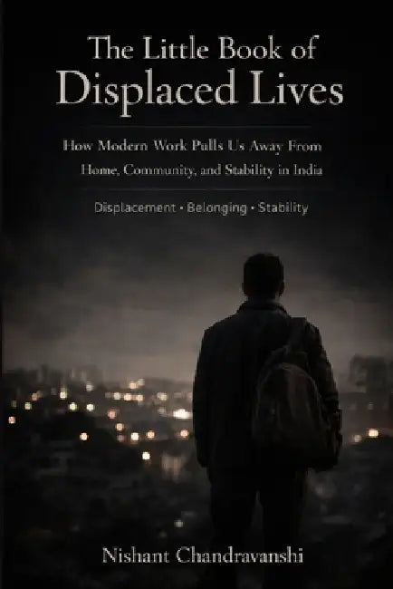 The Little Book Of Displaced Lives: How Modern Work Pulls Us Away From Home, Community, and Stability in India Displacement Belonging Stability by Nishant Chandravanshi