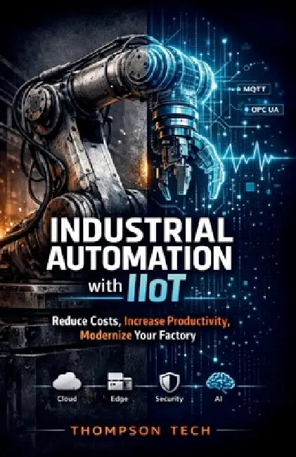 Industrial Automation with IIoT: Strategies to Reduce Costs, Increase Productivity, and Modernize Manufacturing by Thompson Tech