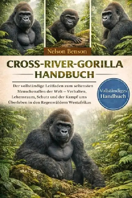 Cross-River-Gorilla-Handbuch: Der vollständige Leitfaden zum seltensten Menschenaffen der Welt - Verhalten, Lebensraum, Schutz und der Kampf ums Überl by Nelson Benson