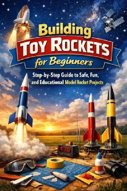 Building Toy Rockets for Beginners: Step-by-Step Guide to Safe, Fun, and Educational Model Rocket Projects by Alexander Rhea