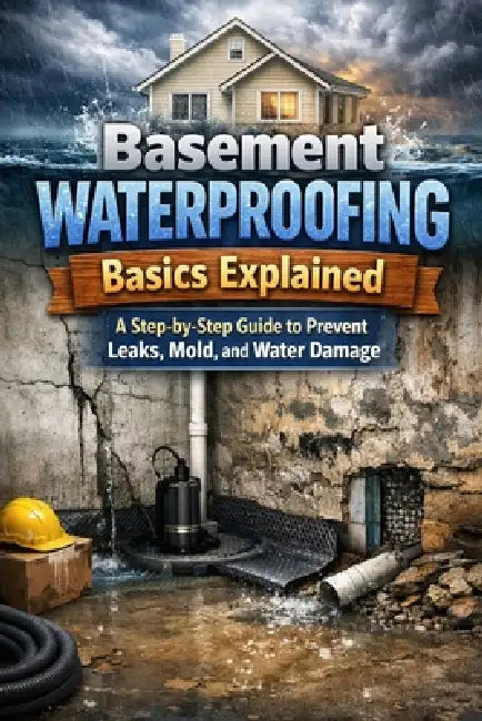 Basement Waterproofing Basics Explained: A Step-by-Step Guide to Prevent Leaks, Mold, and Water Damage by Alexander Rhea