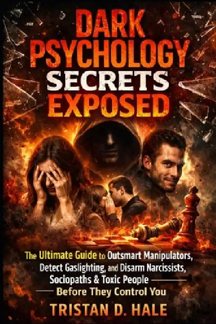 Dark Psychology Secrets Exposed: The Ultimate Guide to Outsmart Manipulators, Detect Gaslighting, and Disarm Narcissists, Sociopaths & Toxic People Be by Tristan D. Hale