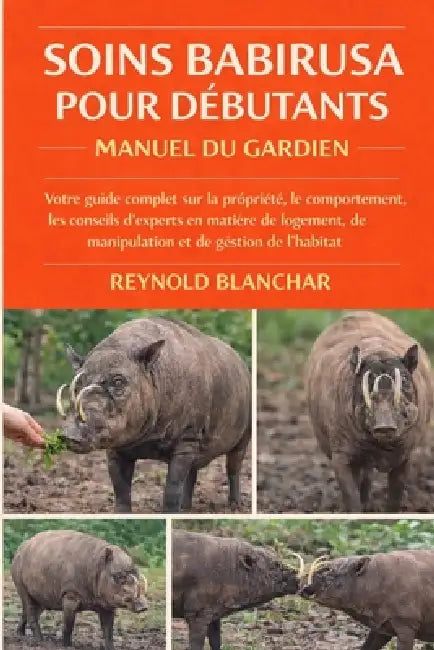 Soins Babirusa pour débutants: Votre guide complet sur la propriété, le comportement, les conseils d'experts en matière de logement, de manipulation e by Reynold Blanchar