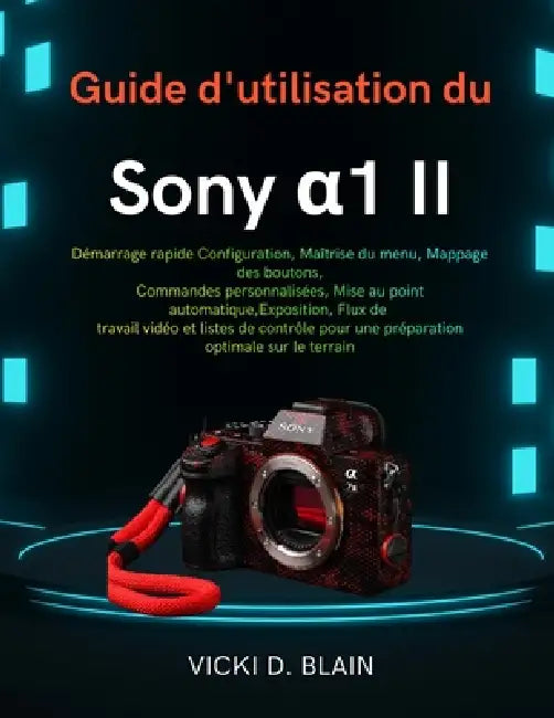 Guide d'utilisation du Sony α1 II: Démarrage rapide Configuration, Maîtrise du menu, Mappage des boutons, Commandes personnalisées, Mise au point by Vicki D. Blain