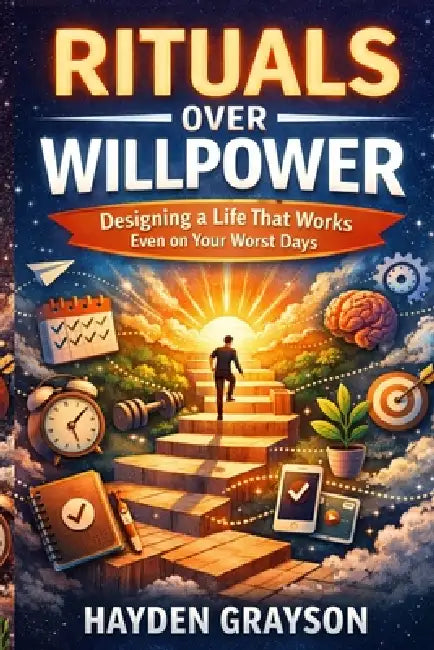 Rituals Over Willpower: Designing a Life That Works Even on Your Worst Days by Hayden Grayson