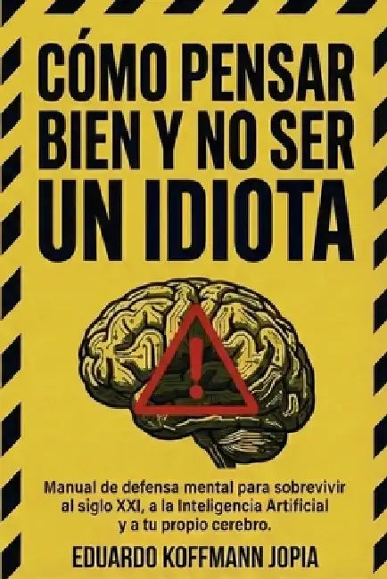 Como Pensar Bien y no ser un Idiota: Manual de defensa mental pra sobrevivir al siglo XXI, a la Inteligencia Artificial y a tu propio cerebro by Eduardo A. Koffmann Jopia