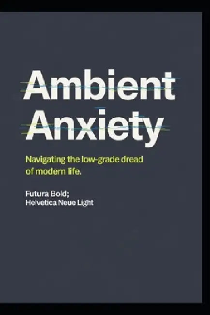 Ambient Anxiety: Navigating the Low-Grade Dread of Modern Life by Mark E. Jemy
