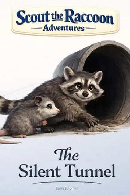 The Silent Tunnel: Scout the Raccoon Adventures - An interactive power to choose adventure where you say which way the story goes, as every choice hel by Sasha Sutormin