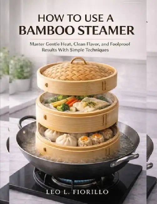 How To Use A Bamboo Steamer: Master Gentle Heat, Clean Flavor, and Foolproof Results With Simple Techniques by Leo L. Fiorillo