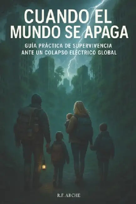 Cuando El Mundo Se Apaga: Guía Práctica de Supervivencia ante un Colapso Eléctrico Global: Cómo Prepararte para un Gran Apagón Eléctrico: Agua, Alimen by Archee Editions, R. F. Arche