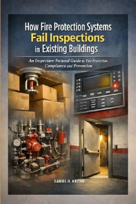 How Fire Protection Systems Fail Inspections in Existing Buildings: An Inspection-Focused Guide to Fire Protection Compliance and Prevention by Daniel H. Krohn