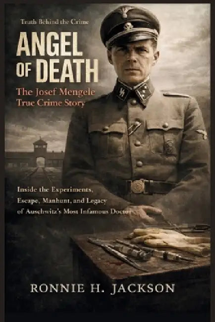 ANGEL OF DEATH The Josef Mengele True Crime Story: Inside the Experiments, Escape, Manhunt, and Legacy of Auschwitz's Most Infamous Doctor by Ronnie H. Jackson