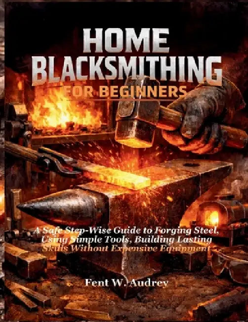 Home Blacksmithing for Beginners: A Safe Step-Wise Guide to Forging Steel, Using Simple Tools, Building Lasting Skills Without Expensive Equipment by Fent W. Audrey