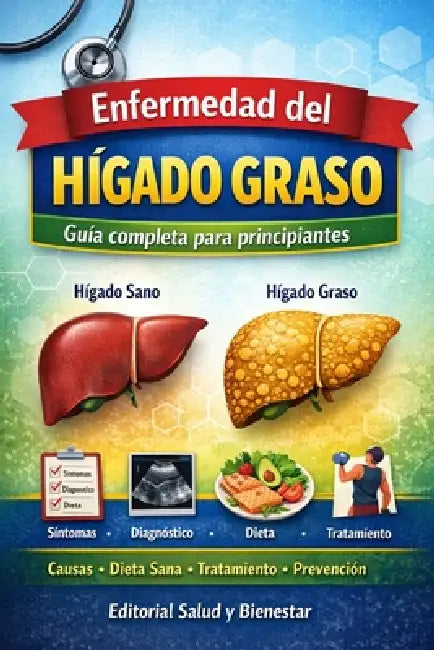Enfermedad del Hígado Graso Guía completa para principiantes: Comprenda el hígado graso paso a paso: causas, síntomas, diagnóstico, tratamiento, dieta by Vikash Kumar