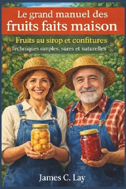Le grand manuel des fruits faits maison: Fruits au sirop et confitures Techniques simples, sûres et naturelles by James C. Lay