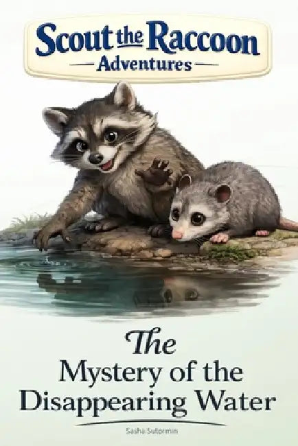 The Mystery of the Disappearing Water: Scout the Raccoon Adventures - An interactive power to choose adventure where you say which way the story goes, by Sasha Sutormin