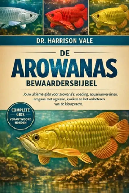 de Arowanas Bewaardersbijbel: Jouw ultieme gids voor arowana's: voeding, aquariumvereisten, omgaan met agressie, kweken en het verbeteren van de kleur by Harrison Vale