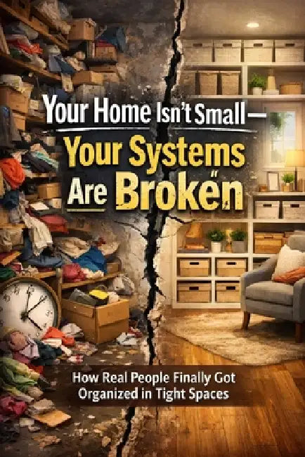 Your Home Isn't Small-Your Systems Are Broken: How Real People Finally Got Organized in Tight Spaces by David Goldman