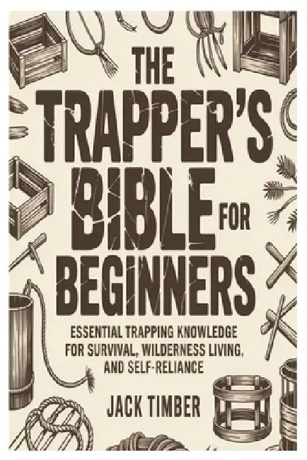 The Trapper's Bible for Beginners: Essential Trapping Knowledge for Survival, Wilderness Living, and Self-Reliance by Jack Timber