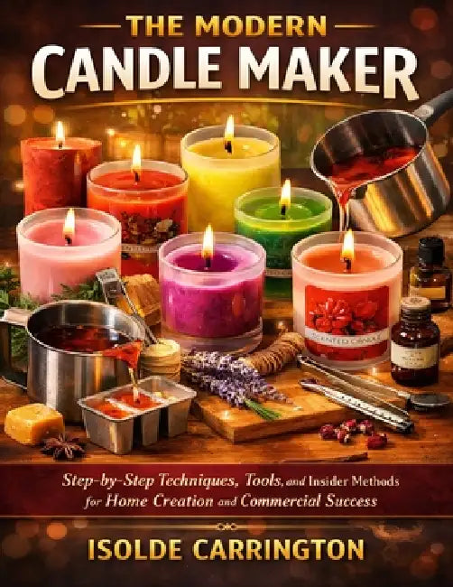 The Modern Candle Maker: Step-by-Step Techniques, Tools, and Insider Methods for Home Creation and Commercial Success by Isolde Carrington
