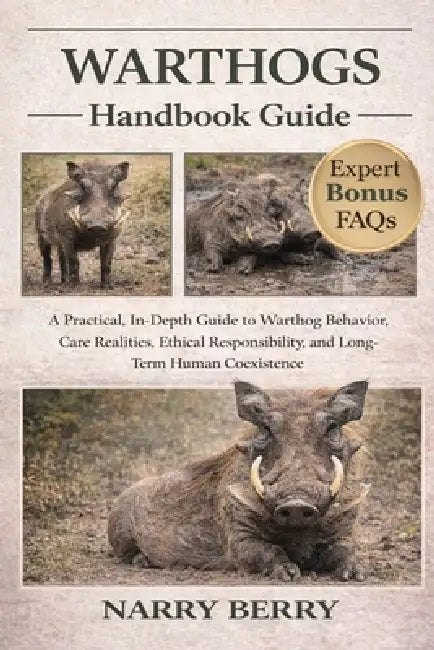 Warthogs Handbook Guide: A Practical, In-Depth Guide to Warthog Behavior, Care Realities, Ethical Responsibility, and Long-Term Human Coexistence by Narry Berry