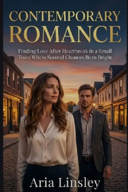 Contemporary Romance: Finding Love After Heartbreak in a Small Town Where Second Chances Burn Bright by Aria Linsley