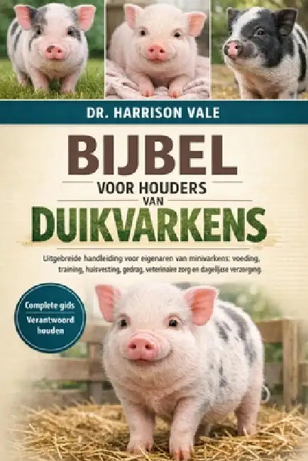 Bijbel Voor Houders Van Duikvarkens: Uitgebreide handleiding voor eigenaren van minivarkens: voeding, training, huisvesting, gedrag, veterinaire zorg by Harrison Vale
