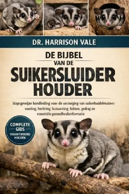 de Bijbel Van de Suikersluiderhouder: Stapsgewijze handleiding voor de verzorging van suikerbuidelmuizen: voeding, hechting, huisvesting, fokken, gedr by Harrison Vale