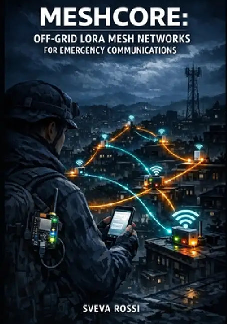 Meshcore: OFF-GRID LORA MESH NETWORKS FOR EMERGENCY COMMUNICATIONS: Build Decentralized Text Messaging with ESP32, Heltec, and LilyGo Hardware for Dis by Sveva Rossi