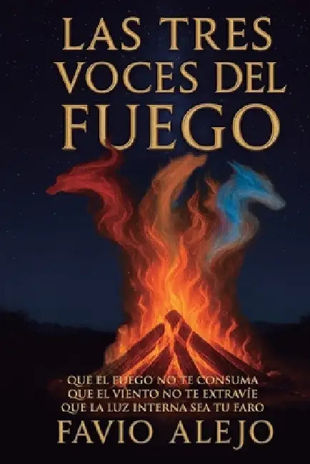 Las Tres Voces del Fuego: Que El Fuego No Te Consuma. Que El Viento No Te Extravíe. Que La Luz Interna Sea Tu Faro by Favio Alejo