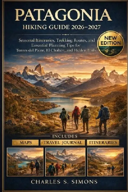 Patagonia Hiking Guide 2026-2027: Seasonal Itineraries, Trekking Routes, and Essential Planning Tips for Torres del Paine, El Chaltén, and Hidden Trai by Charles S. Simons