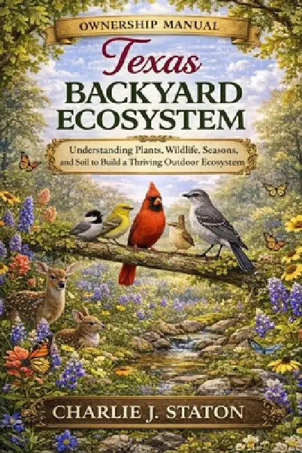 Texas Backyard Ecosystem: Understanding Plants, Wildlife, Seasons, and Soil to Build a Thriving Outdoor Ecosystem by Charlie J. Staton