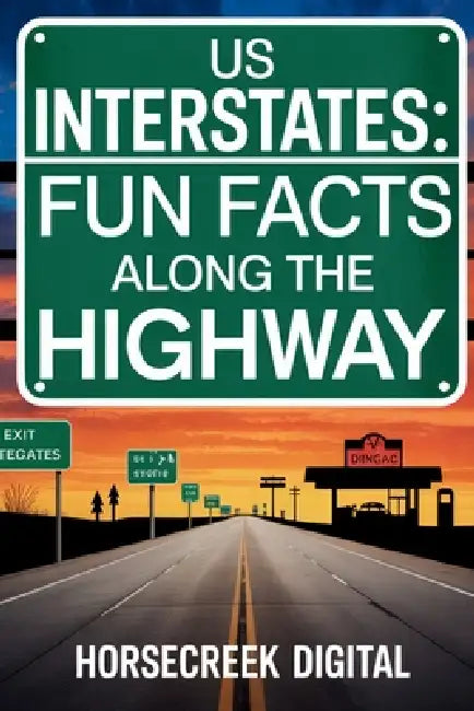 US Interstates: Fun Facts Along the Highway: 1,000 Trivia Questions by Horsecreek Digital