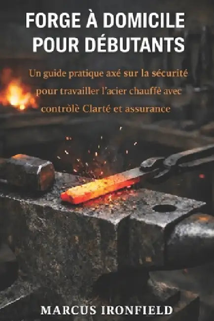 Forge À Domicile Pour Débutants: Un guide pratique axé sur la sécurité pour travailler l' acier chauffé avec contrôle clarté et assurance by Marcus Ironfield