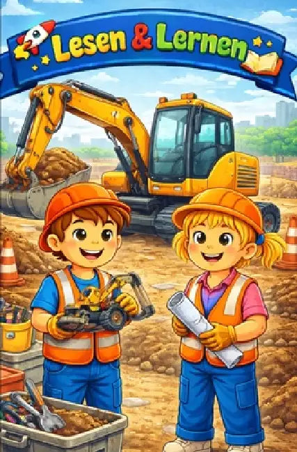 Lesen und Lernen Baggerfahrer: Baustelle by Thomas Terschluse