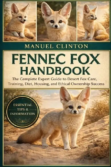 Fennec Fox Handbook: Fennec Fox Handbook: The Complete Expert Guide to Desert Fox Care, Training, Diet, Housing, and Ethical Ownership Success by Manuel Clinton