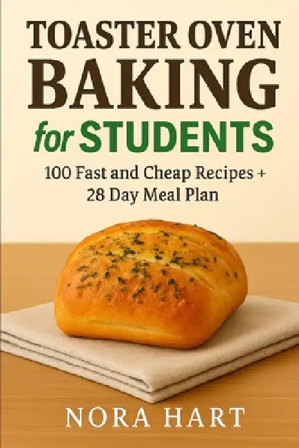 Toaster Oven Baking for Students: 100 Fast and Cheap Recipes+28 Day Meal Plan by Nora Hart