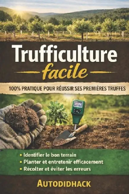 Trufficulture facile: 100% pratique pour réussir ses premières truffes by Autodidhack Filipandco