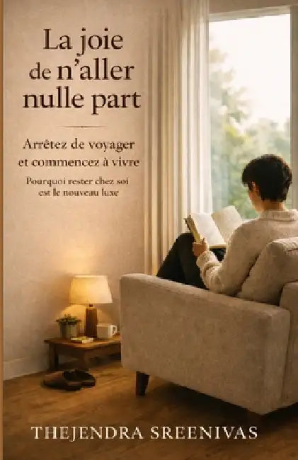 La joie de n'aller nulle part: Arrêtez de voyager et commencez à vivre by Thejendra Sreenivas