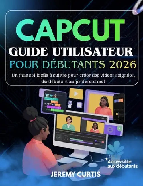 Capcut Guide Utilisateur Pour Débutants 2026: Un manuel facile à suivre pour créer des vidéos soignées, du débutant au professionnel by Jeremy Curtis