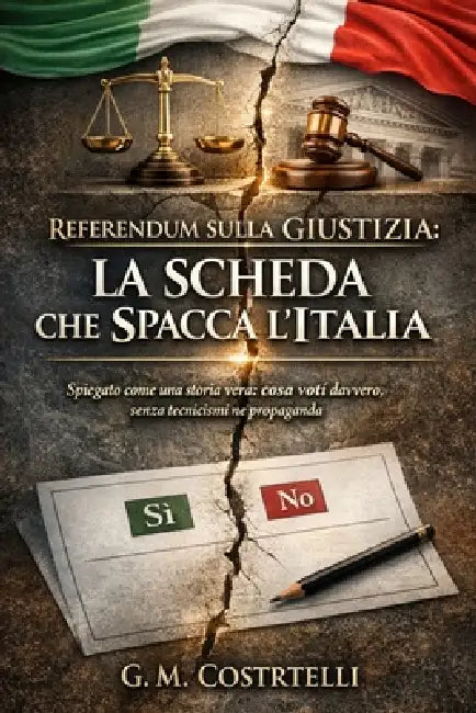 Referendum sulla Giustizia: La Scheda che Spacca l'Italia: Spiegato come una storia vera: cosa voti davvero, senza tecnicismi né propaganda by G. M. Costrtelli