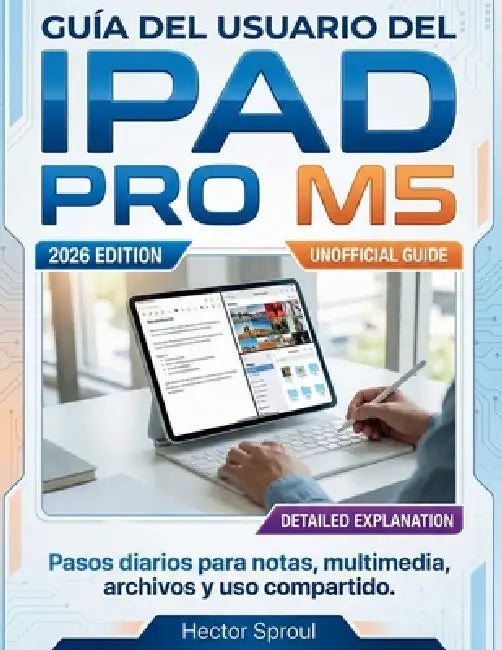 Guía del Usuario del iPad Pro M5: Pasos diarios para notas, multimedia, archivos y uso compartido. by Hector Sproul