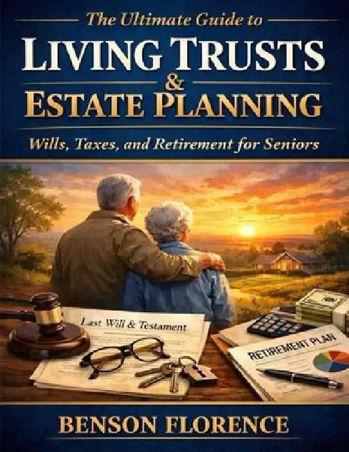 The Ultimate Guide to Living Trusts & Estate Planning: Wills, Taxes, and Retirement for Seniors by Benson Florence