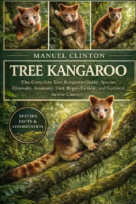 Tree Kangaroo: The Complete Tree Kangaroo Guide: Species Diversity, Anatomy, Diet, Reproduction, and Survival in the Canopy by Manuel Clinton