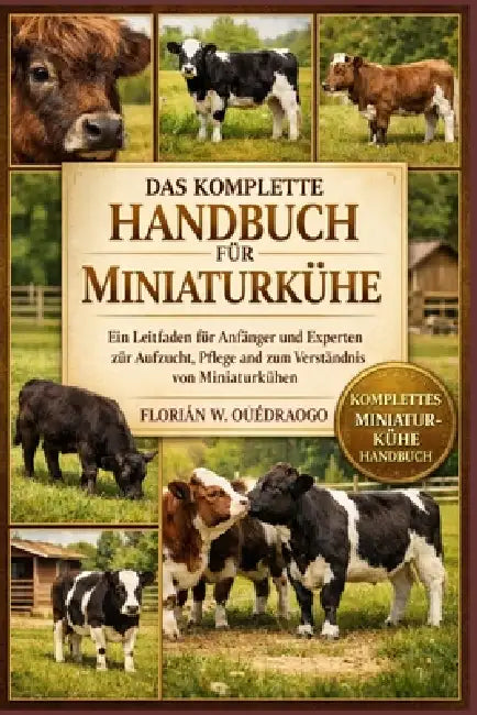 Das Komplette Handbuch Für Miniaturkühe: Ein Leitfaden für Anfänger und Experten zur Aufzucht, Pflege und zum Verständnis von Miniaturkühen by Florian W. Ouédraogo