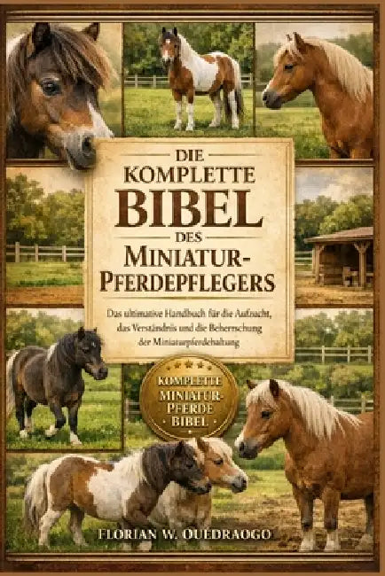 Die Komplette Bibel Des Miniatur-Pferdepflegers: Das ultimative Handbuch für die Aufzucht, das Verständnis und die Beherrschung der Miniaturpferdehalt by Florian W. Ouédraogo