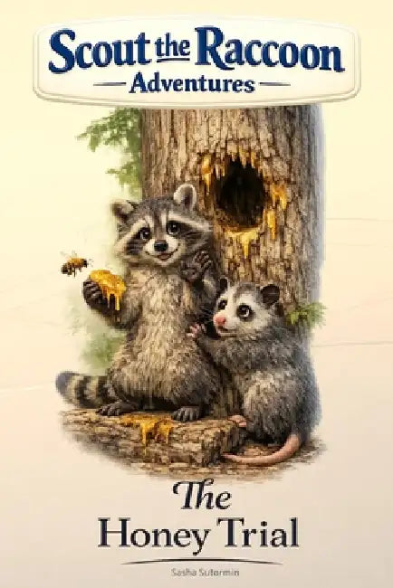 The Honey Trial: Scout the Raccoon Adventures - An interactive power to choose adventure where you say which way the story goes, as every choice helps by Sasha Sutormin